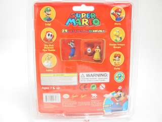 Super Mario Princess Daisy & Shy Guy Figurine With Collector Tin 