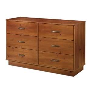 Logik Collection Dresser in Sunny Pine Finish by South Shore Furniture 