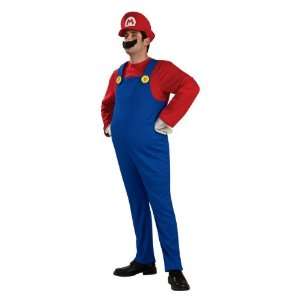  Super Mario Brothers Deluxe Mario Costume   Medium 