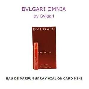  BVLGARI OMNIA by Bvlgari Eau De Parfum Spray Vial On Card 