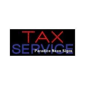 Tax Service LED Sign 11 x 27 