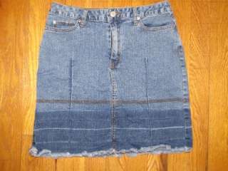 Juniors Size 7 Summer Clothes Lot Denim Skirt Bermuda Shorts Womens 