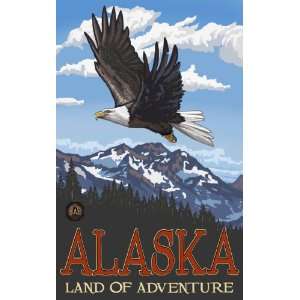  Northwest Art Mall Alaska Eagle Land of Adventure Artwork 
