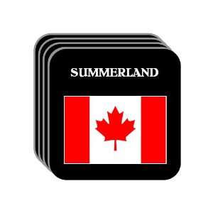  Canada   SUMMERLAND Set of 4 Mini Mousepad Coasters 