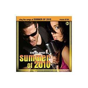  Sing the Songs of Summer of 2010 (Karaoke CDG) Musical 
