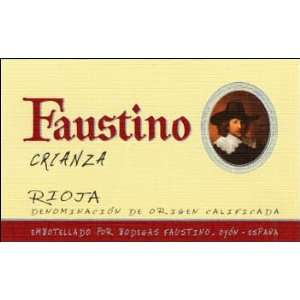  2008 Faustino Crianza Rioja DOC 750ml Grocery & Gourmet 