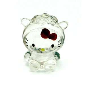  Hello Kitty ~ 2 Chinese Zodiac Glass Ornament   Sheep 