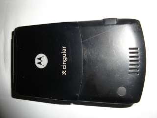 Motorola RAZR V3   Black (AT&T) Cellular Phone 723755934337  