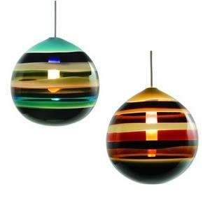    banded orb pendant lights by caleb siemon