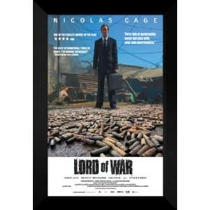  Lord of War 27x40 FRAMED Movie Poster   Style E   2005 