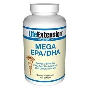  Life Extension Mega EPA/DHA, Softgels, 120 Count Health 