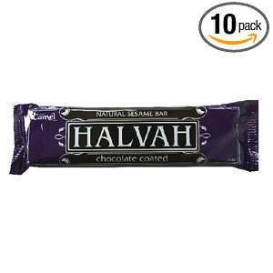 Camel Halvah Bar   Chocolate Coated, 3 Ounce (Pack of 10)  