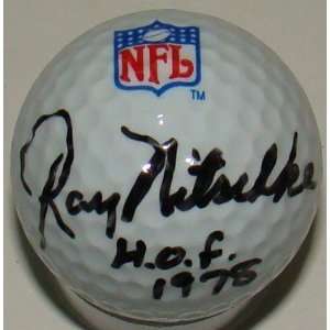 Ray Nitschke SIGNED NFL Golf Ball PACKERS PSA  Sports 