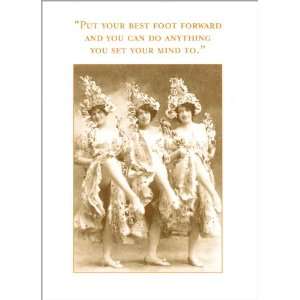   Encouragement Greeting Card Yes You Can Can