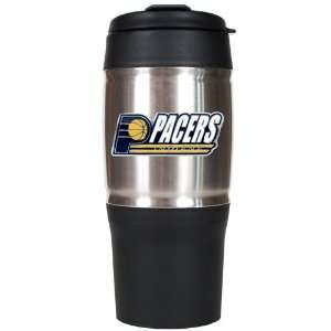   Stainless Steel / Black Travel Mug (with Pacers)