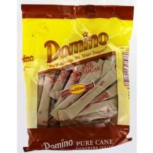 Domino Pure Cane Demerara Sugar, 80 Sticks   1 Pack  