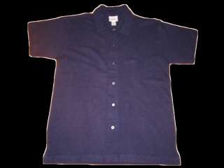 Mens Button Down Polo/Golf Shirts   S,M,L,XL,2X Black,Lt Gray,Blue 