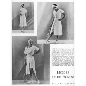  Suzanne Lenglens Tennis Outfits for Selfridges Stretched 