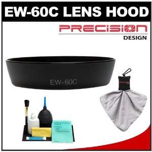 Lens Hood & Cleaning Kit for Canon EF S 18 55mm f/3.5 5.6 IS Zoom Lens 