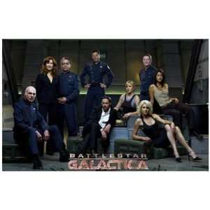   Galactica   Cast Cargo Bay   Olmos 11x17 Poster