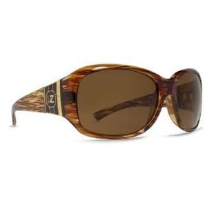  Von Zipper Banshee Streaky Tortoise Polarized Sunglasses 