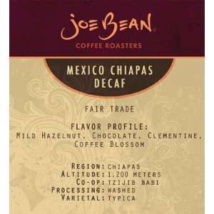  Mexico Chiapas Decaf Coffee   12 oz.
