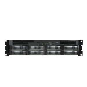  iStar E Storm E2M8 2U 8 Bay Rackmount Server Chassis with 