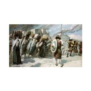  James Jacques Tissot   Women Of The Midian Led Captive By 