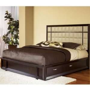  Solutions Platform Bed w/Storage Bedrails Available in 2 
