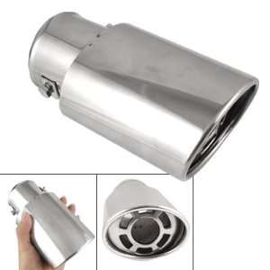  Car Stainless Steel Oval Shape Exhaust Muffler Pipe 