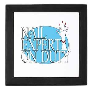  Nail Expert Duty Cute Keepsake Box by  Baby