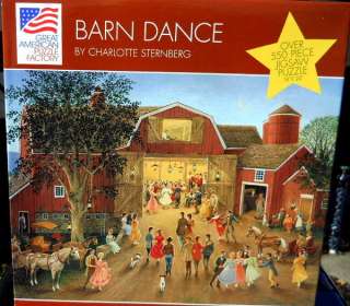 Barn Dance by Charlotte Sternberg 550 pc  