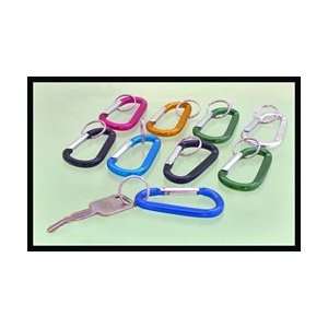    1283A 60 SE A112F 9 Pc CARABINER Keychains  LARGE 