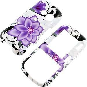  Violet Lily Shield Protector Case for LG Rumor2 LX265 