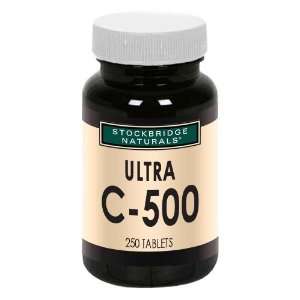 Stockbridge Naturals   Ultra C 500   250 tablets Health 