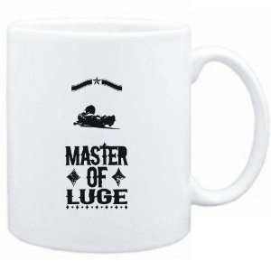 Mug White  Master of Luge  Sports