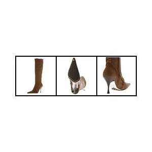   Ferre Womens Brown Leather Stiletto Heel Boot 