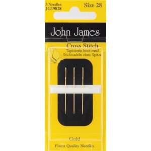    Gold Tapestry Hand Needles Size 28 3/Pkg Arts, Crafts & Sewing