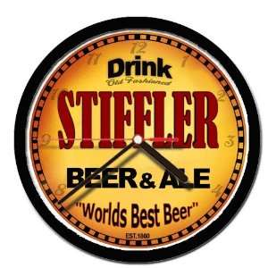  STIFFLER beer and ale cerveza wall clock 