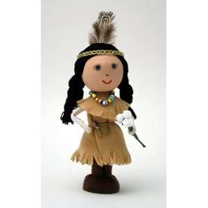   Crafts Native American Indian Clothespin Doll Craft Kit Toys & Games