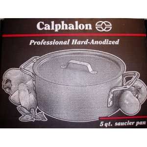  Calphalon Professional Hard Anodized 5 Quart Saucier 