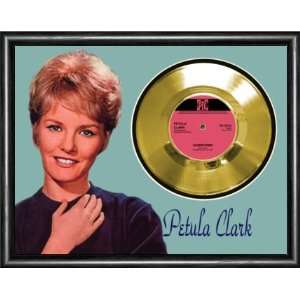 Petula Clark Downtown Framed Gold Record A3 Musical 