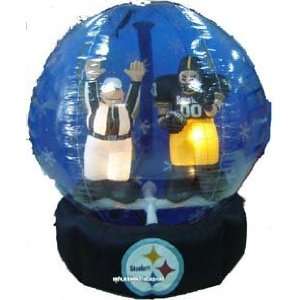  6 ft. Pittsburgh Steeler Airblown Inflatable Snowglobe 