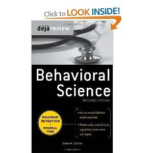   Behavioral Science, Second Edition [Paperback] Gene Quinn Books