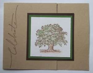 Stampin Up handmade greeting card Celebrate TREE PY LOT  