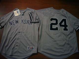 MAJESTIC New York Yankees ROBINSON CANO SEWN Baseball Jersey GRAY ANY 