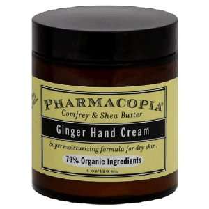  Pharmacopia Hand Cream, Ginger, 4 Ounces Beauty