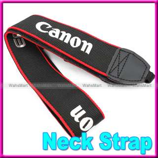   Neck Strap for Canon EOS 7D 5D Mark II 60D 50D 40D 30D Dslr D1D  