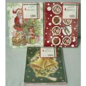  Bulk Savings 363425 Small Christmas Holiday Gift Box Set 