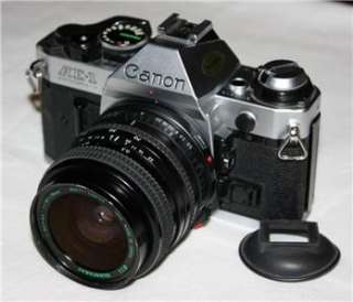 Canon AE 1 Program SLR 35MM Film Camera + 35 70mm Lens  